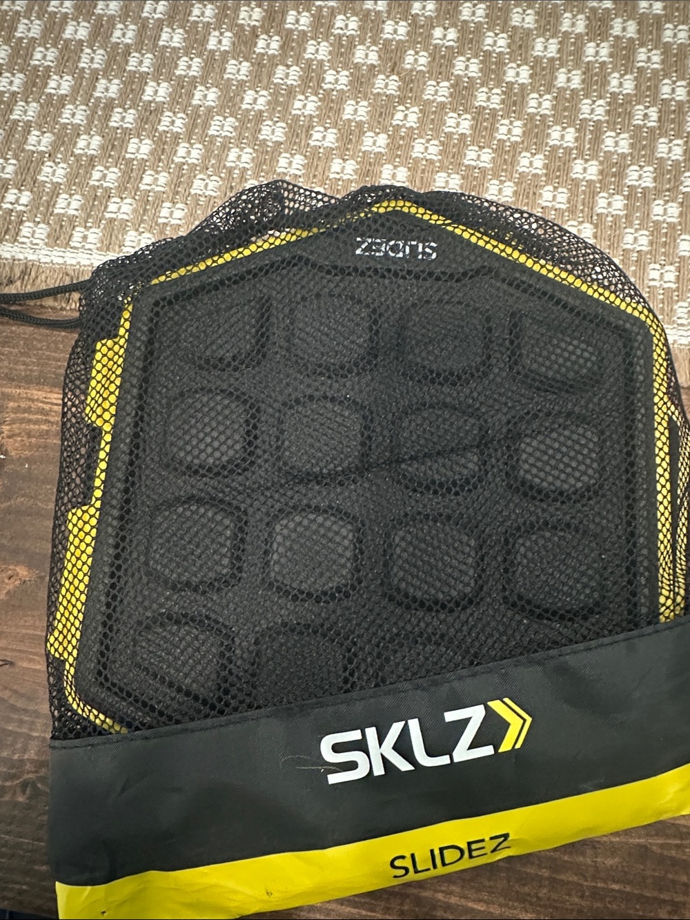 Slidez Training Agility Pad - Black and Yellow never used